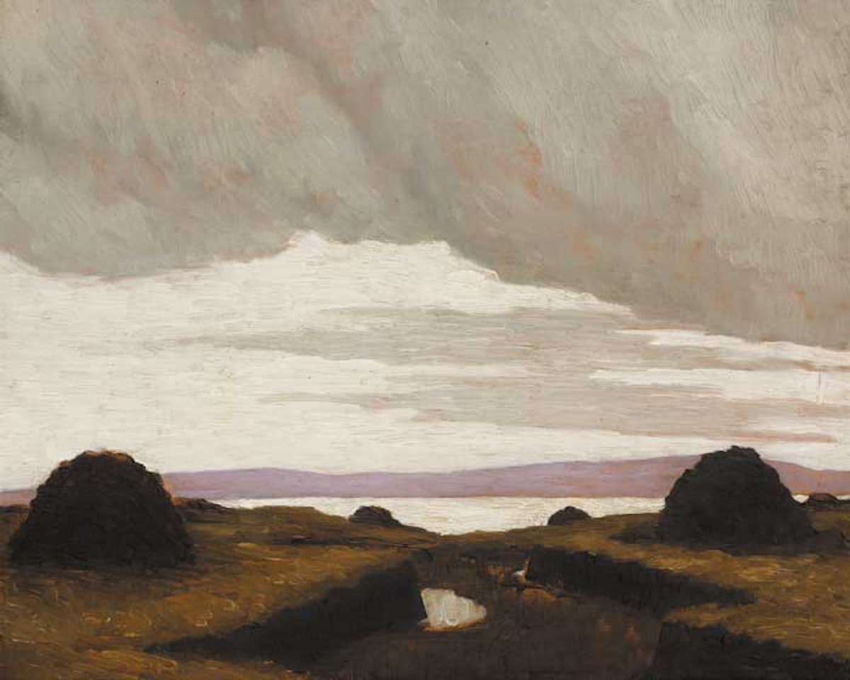 A BOG BY THE SEA by Paul Henry
