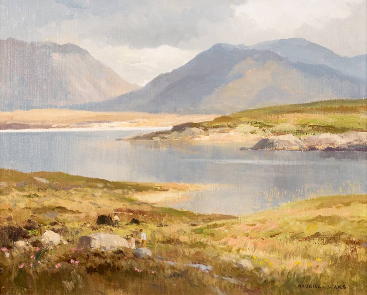 MORNING CALM, COUNTY GALWAY by Maurice Canning Wilks