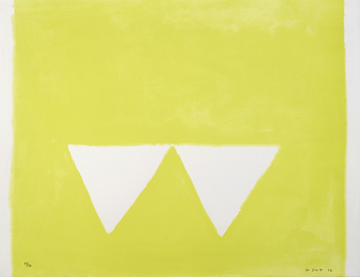 SECOND TRIANGLES, FROM A POEM FOR ALEXANDER by William Scott