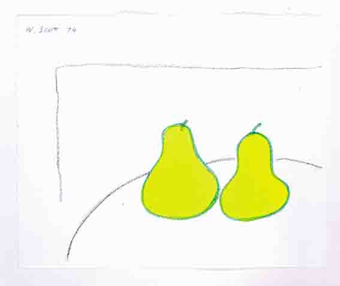 TWO PEARS by William Scott