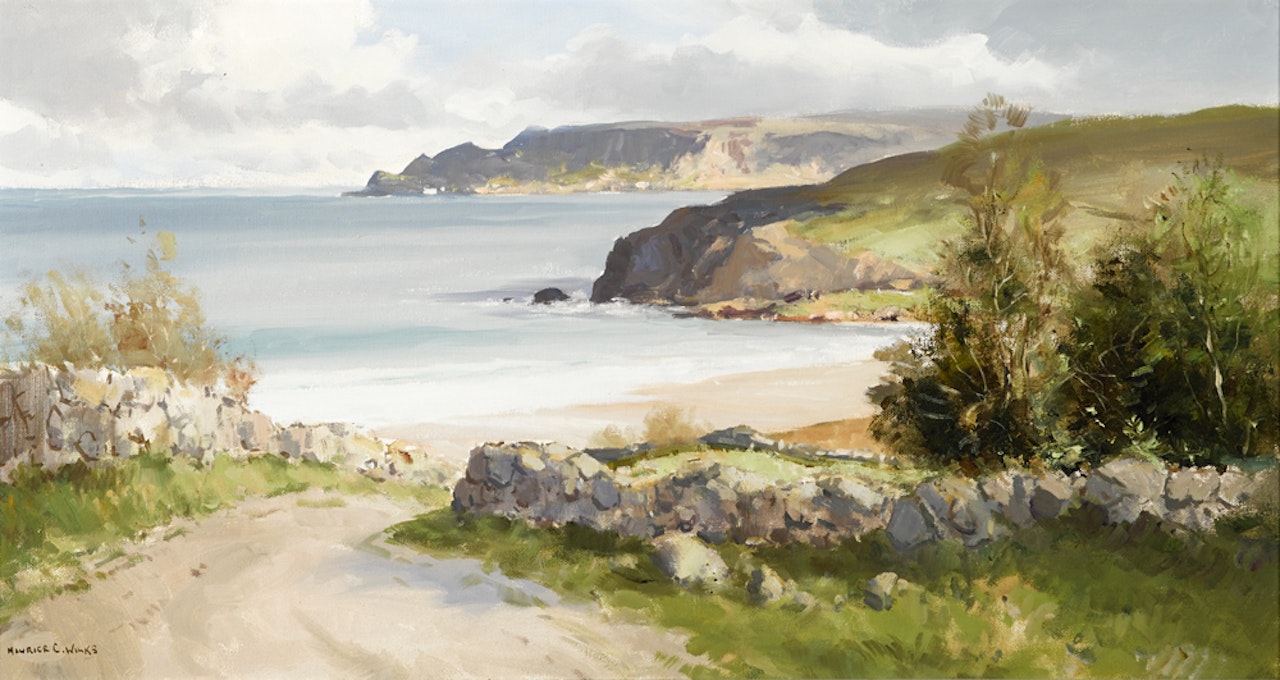 AT CUSHENDUN, COUNTY ANTRIM by Maurice Canning Wilks