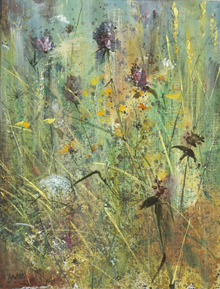 CONNEMARA, JUNE and WILD FLOWERS, CONNEMARA (A PAIR) by Kenneth Webb
