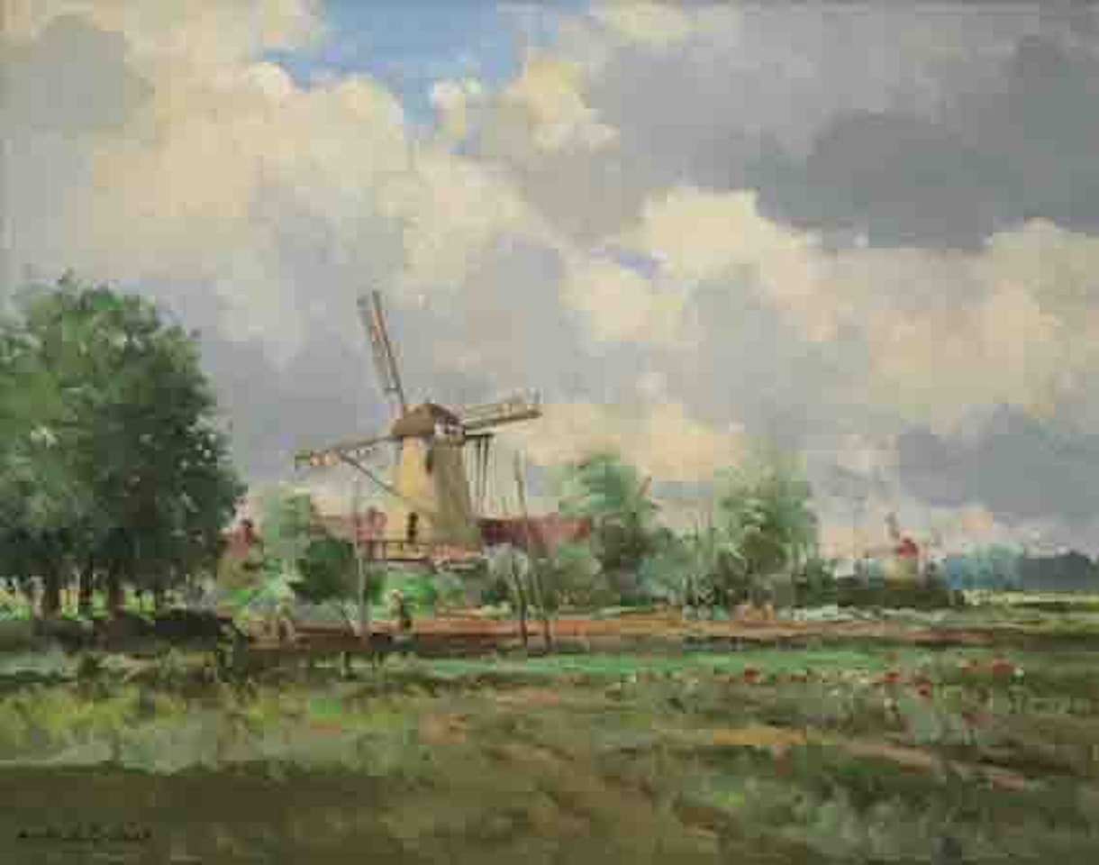 WINDMILLS by Maurice Canning Wilks