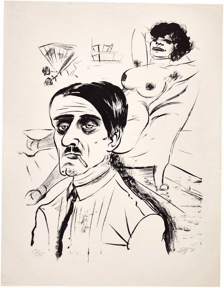 Louis und Vohse (K. 55) by Otto Dix