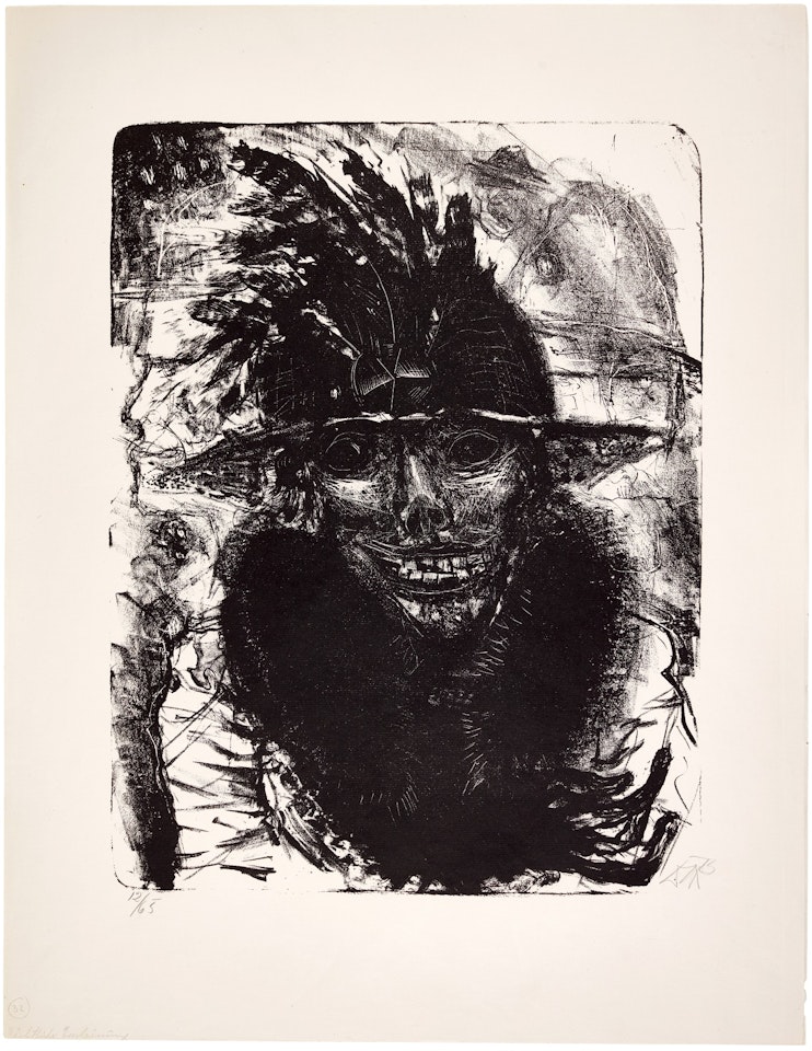 Nächtliche Erscheinung (K. 64II) by Otto Dix