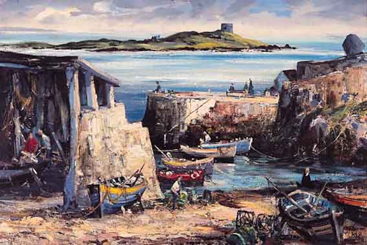 COLIEMORE HARBOUR, CO. DUBLIN by Kenneth Webb