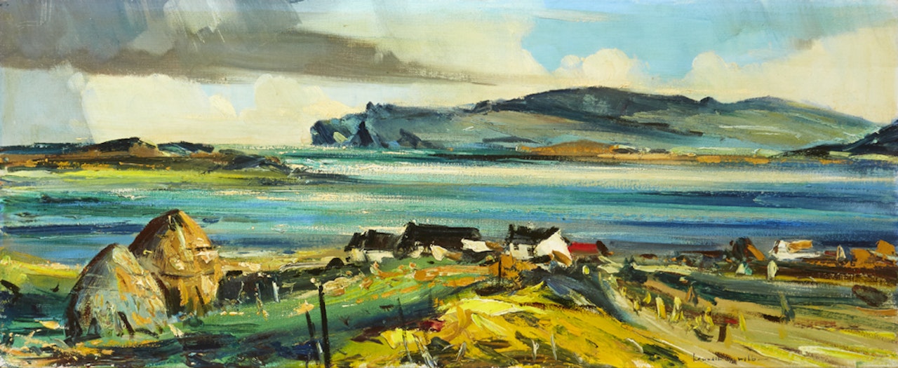 HORN HEAD FROM PORTNABLAGH, COUNTY DONEGAL by Kenneth Webb