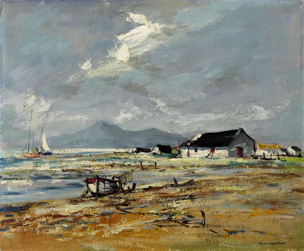 THE MOURNES FROM TYRELLA, COUNTY DOWN by Kenneth Webb