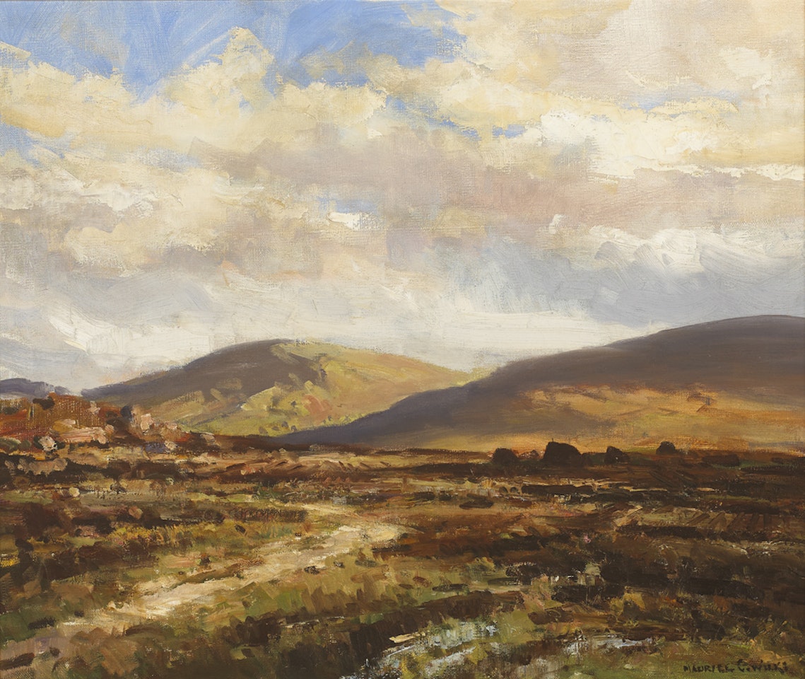 BOGLAND, AT GWEEDORE, COUNTY DONEGAL by Maurice Canning Wilks