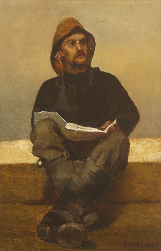A BRETON MAN by Norman Garstin