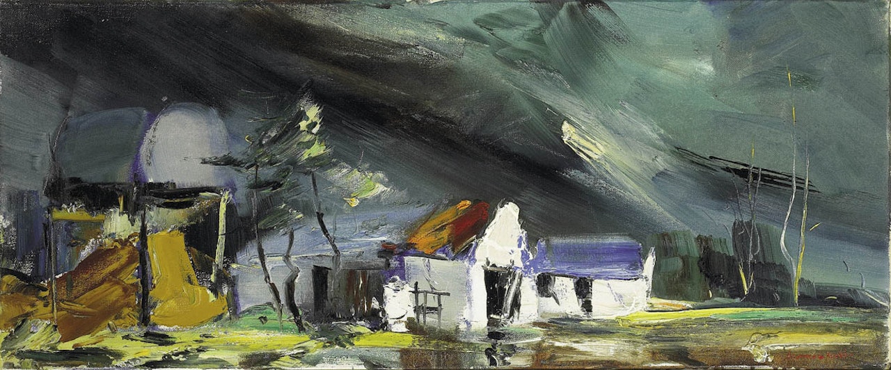 WINTER FARM by Kenneth Webb