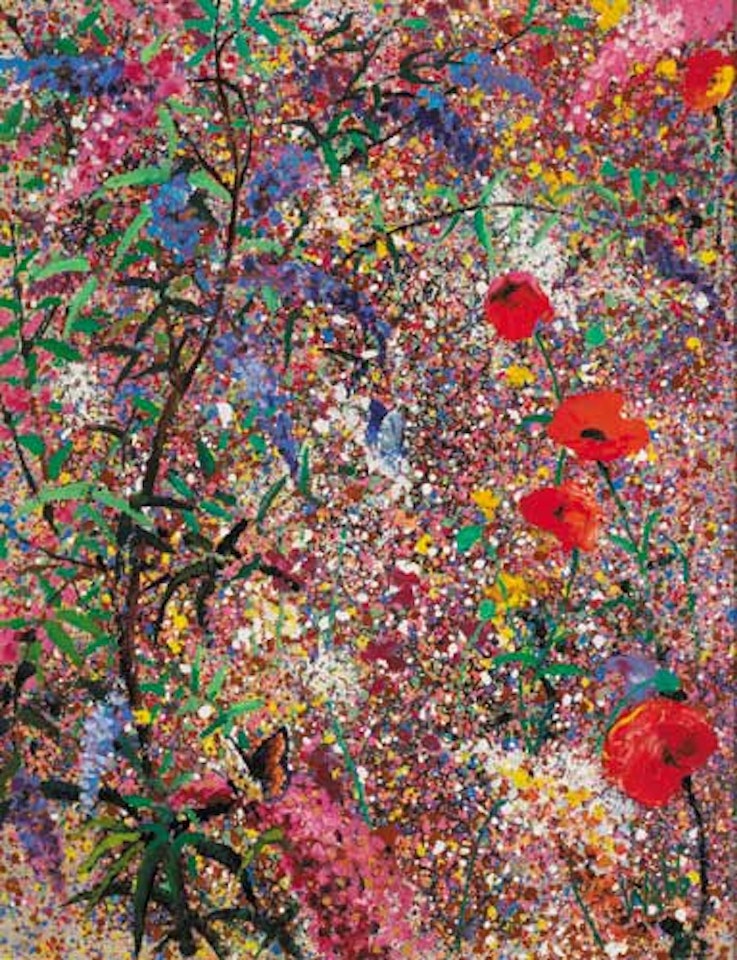 BUTTERFLY AND BUDDLEIA by Kenneth Webb