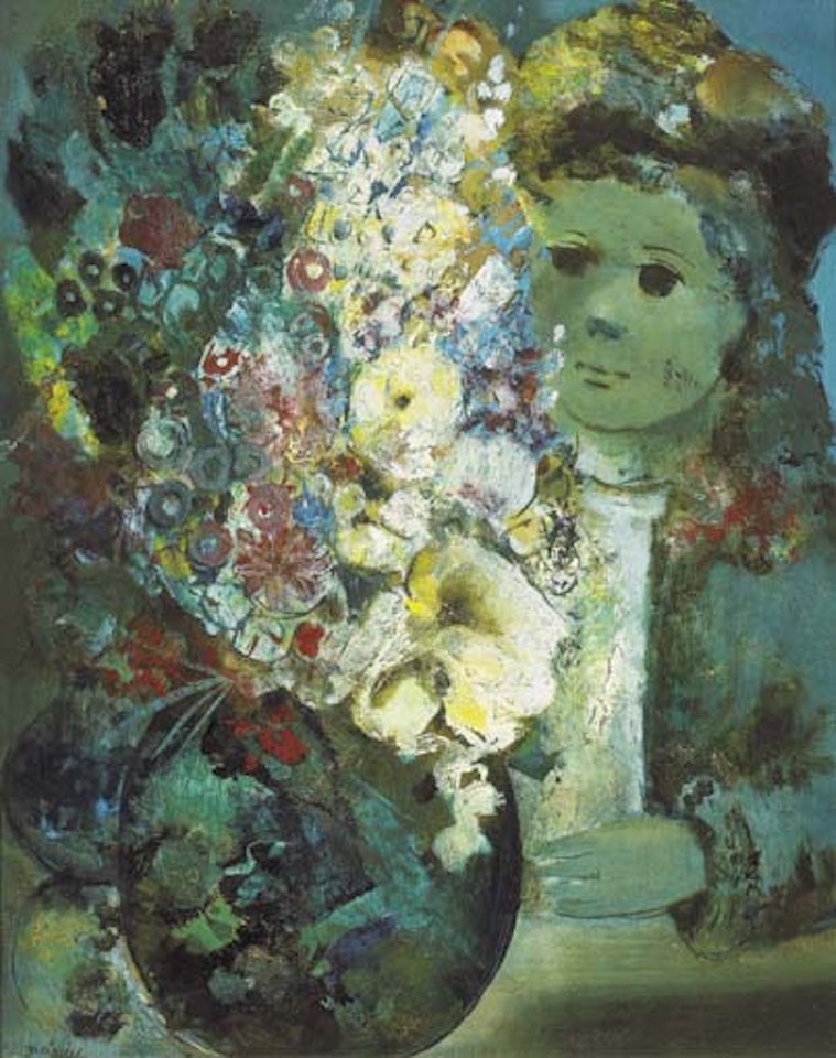 GIRL WITH FLOWERS by Daniel O'Neill