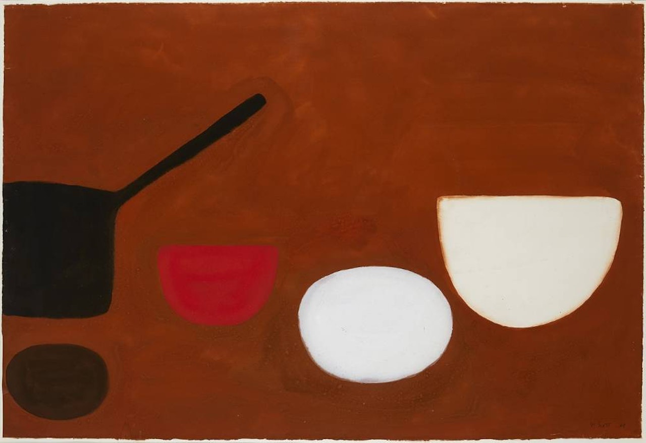 CHINESE ORANGE III by William Scott