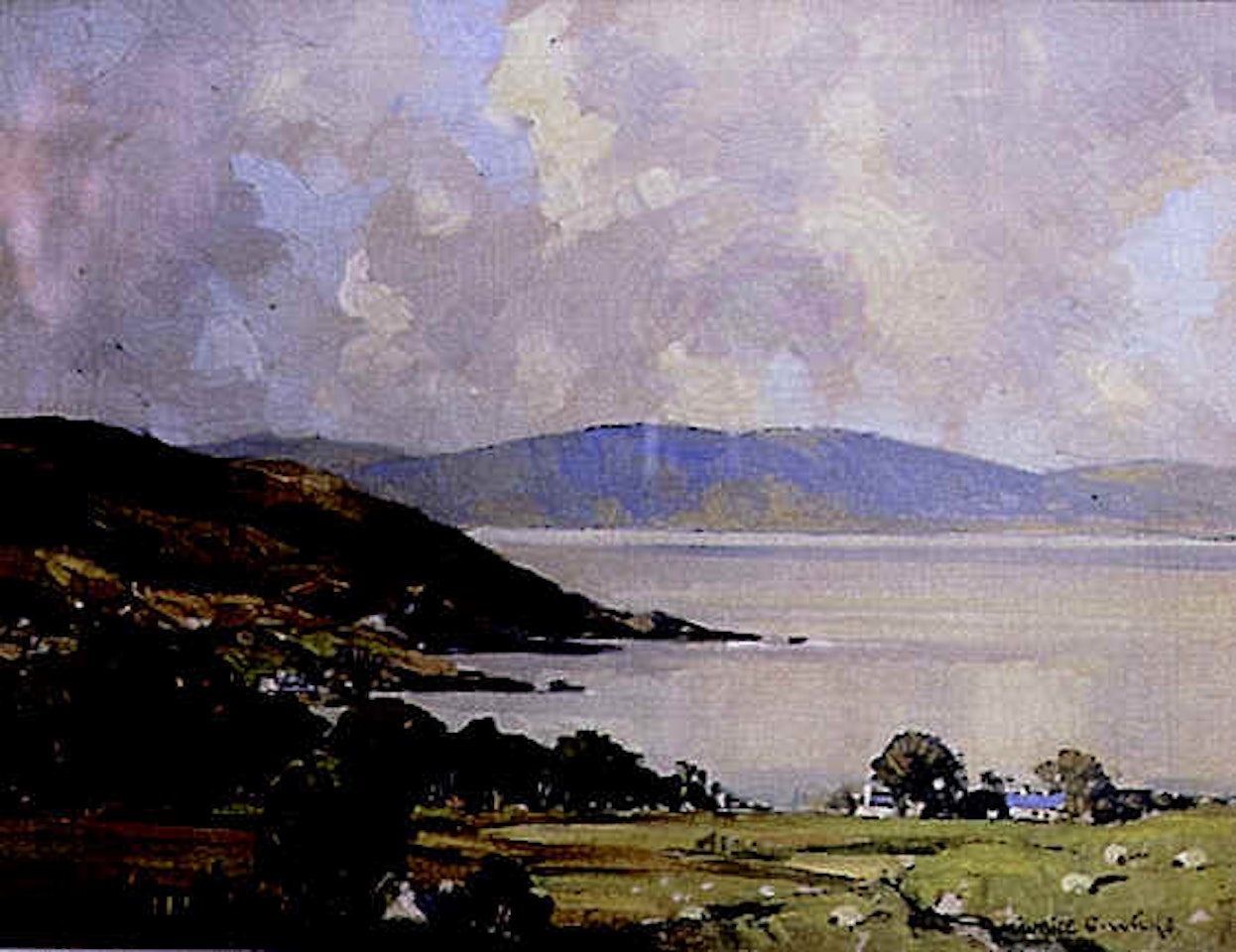 OVERLOOKING THE BAY OVERLOOOKING THE BAY OVERLOOKING THE BAY by Maurice Canning Wilks