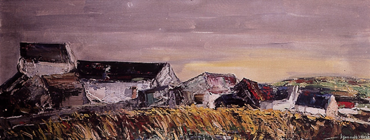 FARM AT KILLINCHY, COUNTY DOWN by Kenneth Webb