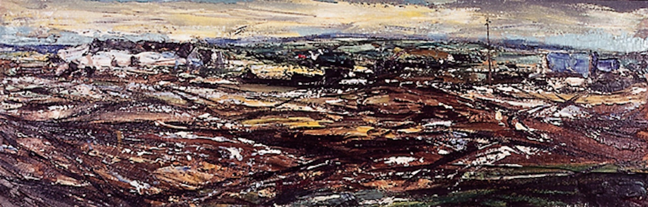 FIELD PATTERNS (SPRING PLOUGHING) by Kenneth Webb