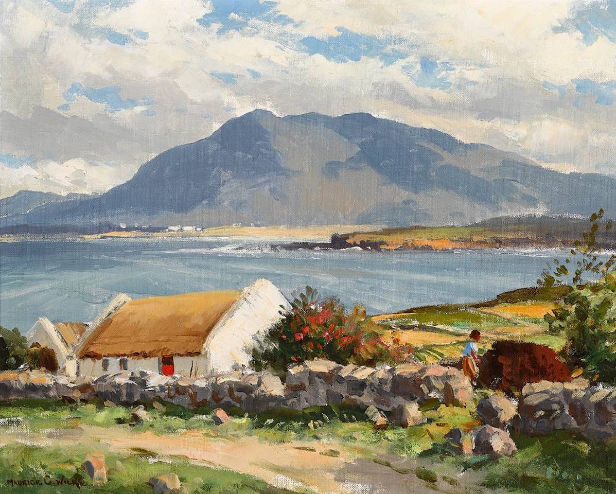 NEAR RENVYLE, COUNTY GALWAY by Maurice Canning Wilks