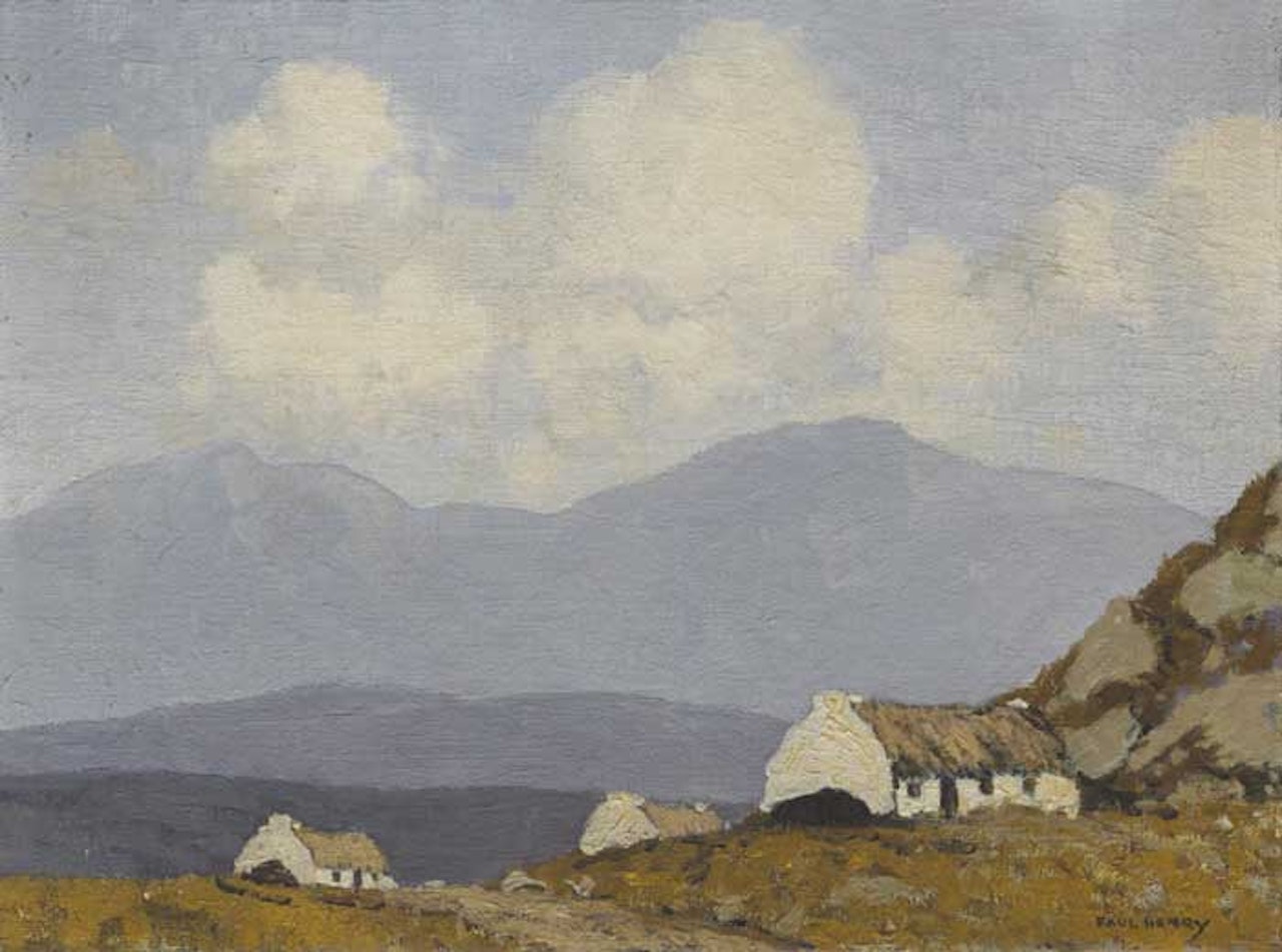 CONNEMARA LANDSCAPE by Paul Henry