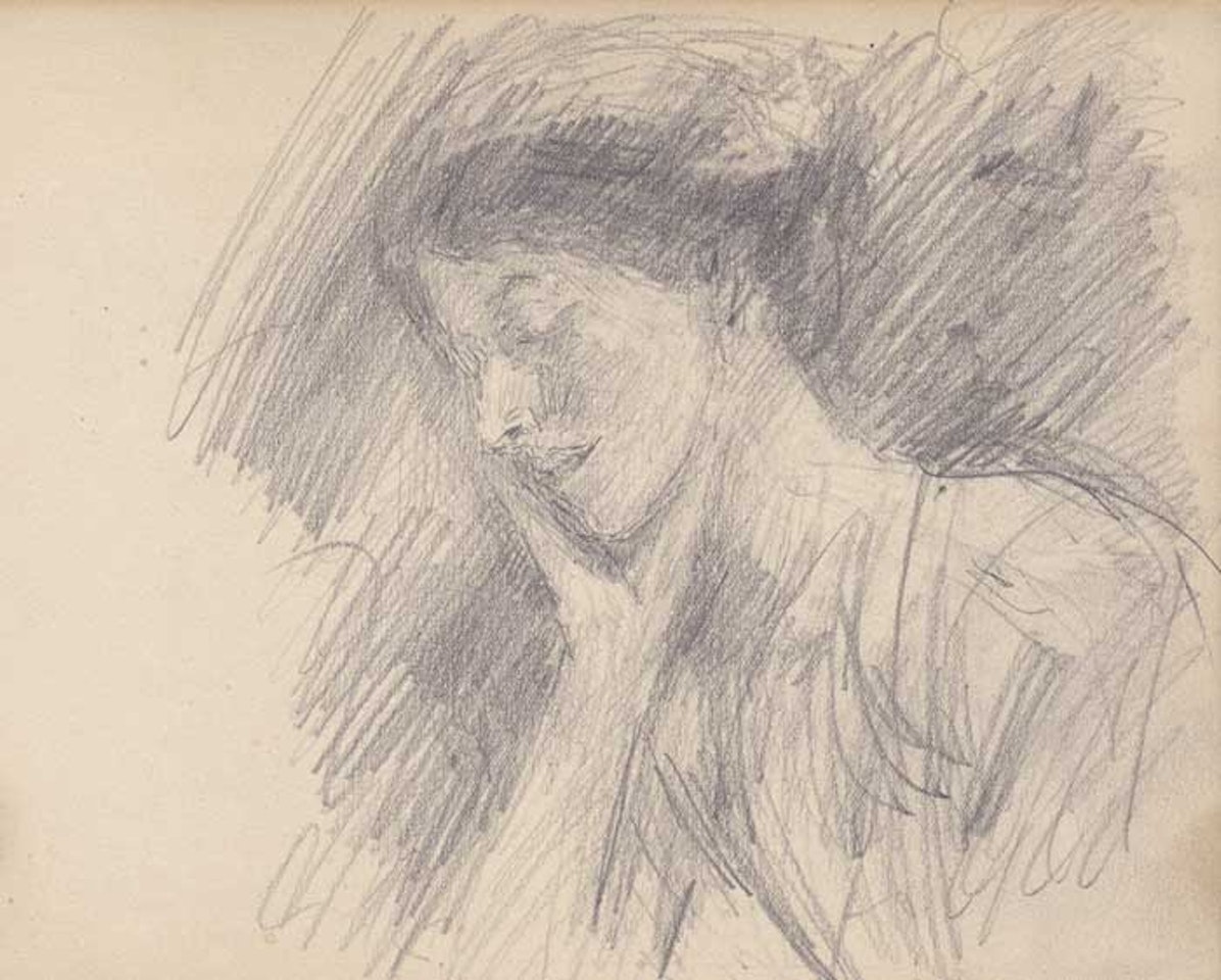 LADY DOZING by John Butler Yeats