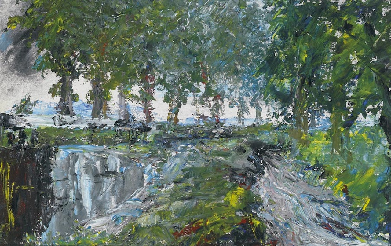 THE OVERFLOW OF THE CANAL by Jack Butler Yeats