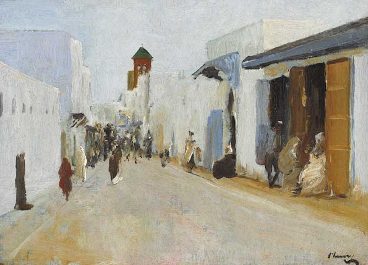 A STREET IN RABAT, MOROCCO by John Lavery