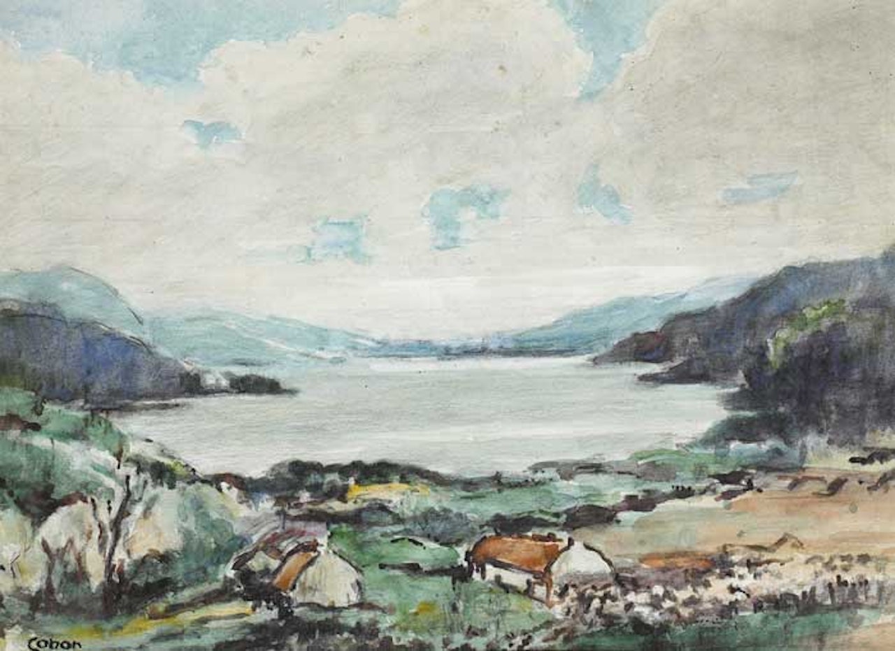 THE ROSSES, COUNTY DONEGAL by William Conor