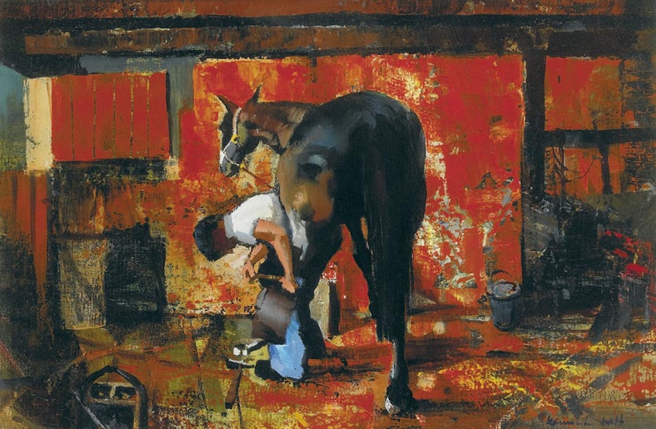 THE FARRIER by Kenneth Webb