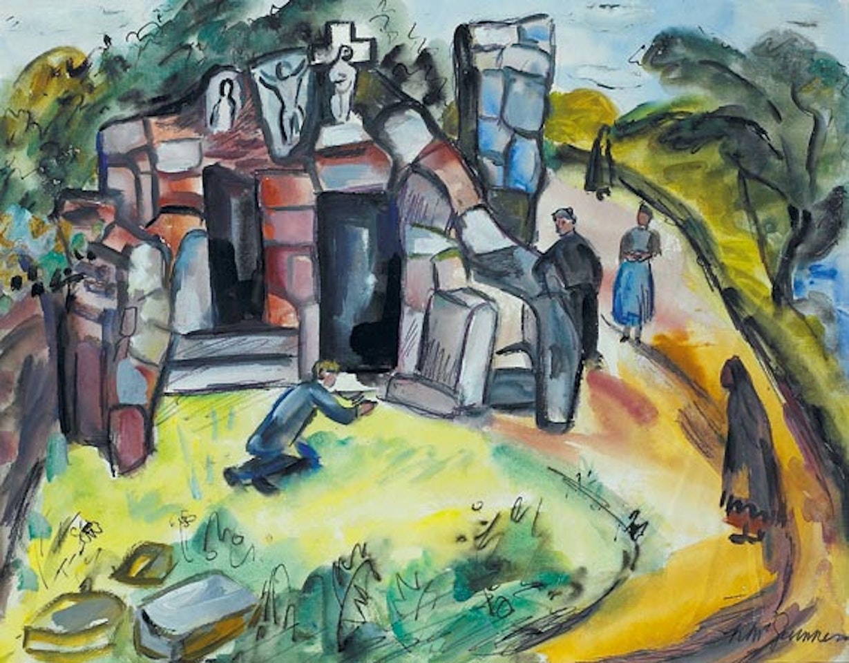 HOLY WELL, ARDMORE, COUNTY WATERFORD by Norah McGuinness