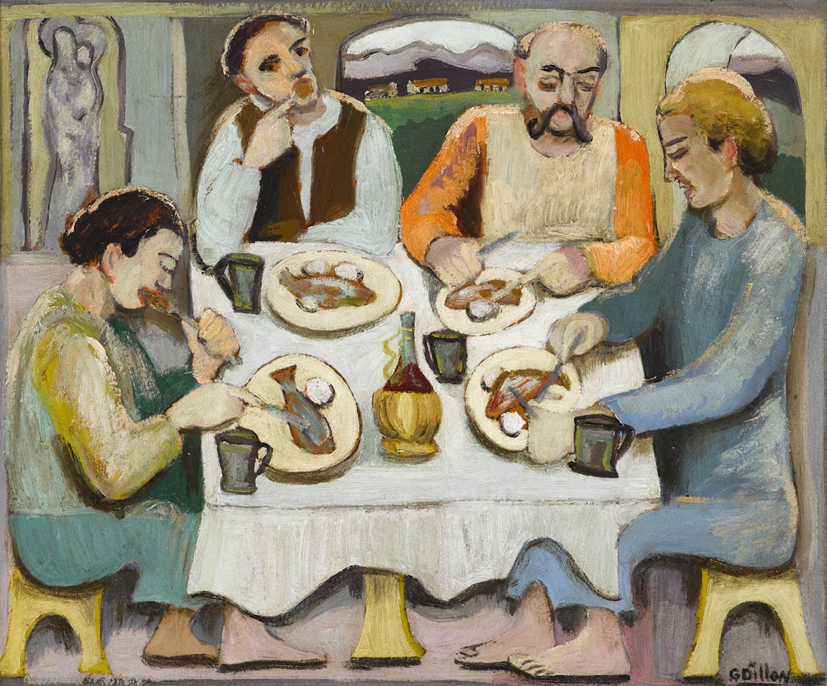 THE FISH EATERS by Gerard Dillon