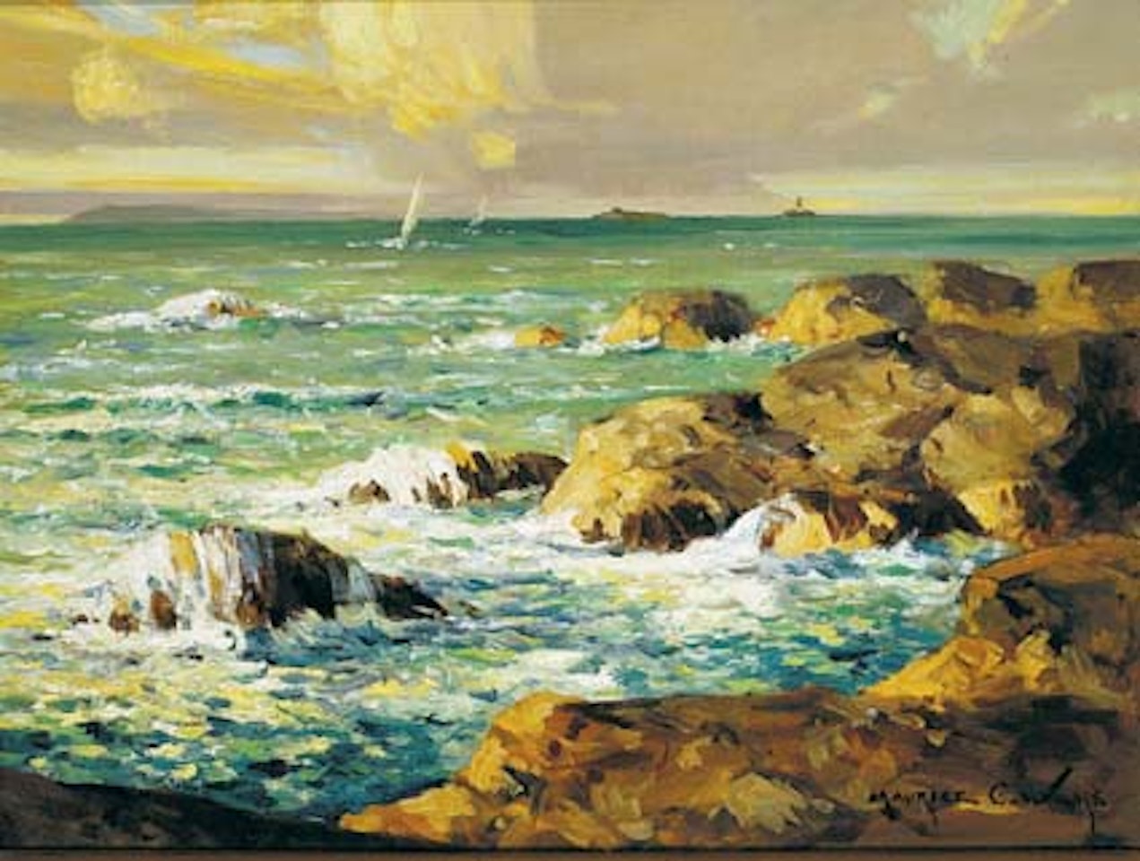 THE NORTH CHANNEL by Maurice Canning Wilks