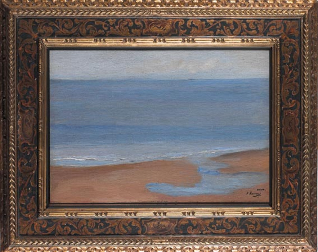 DAWN, WHERE "THE JEWS RIVER" JOINS THE SEA by John Lavery