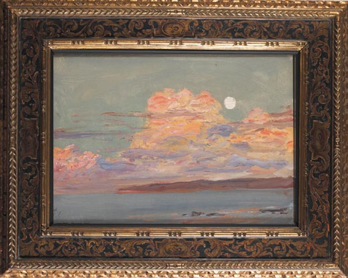 MOONRISE TANGIER BAY by John Lavery