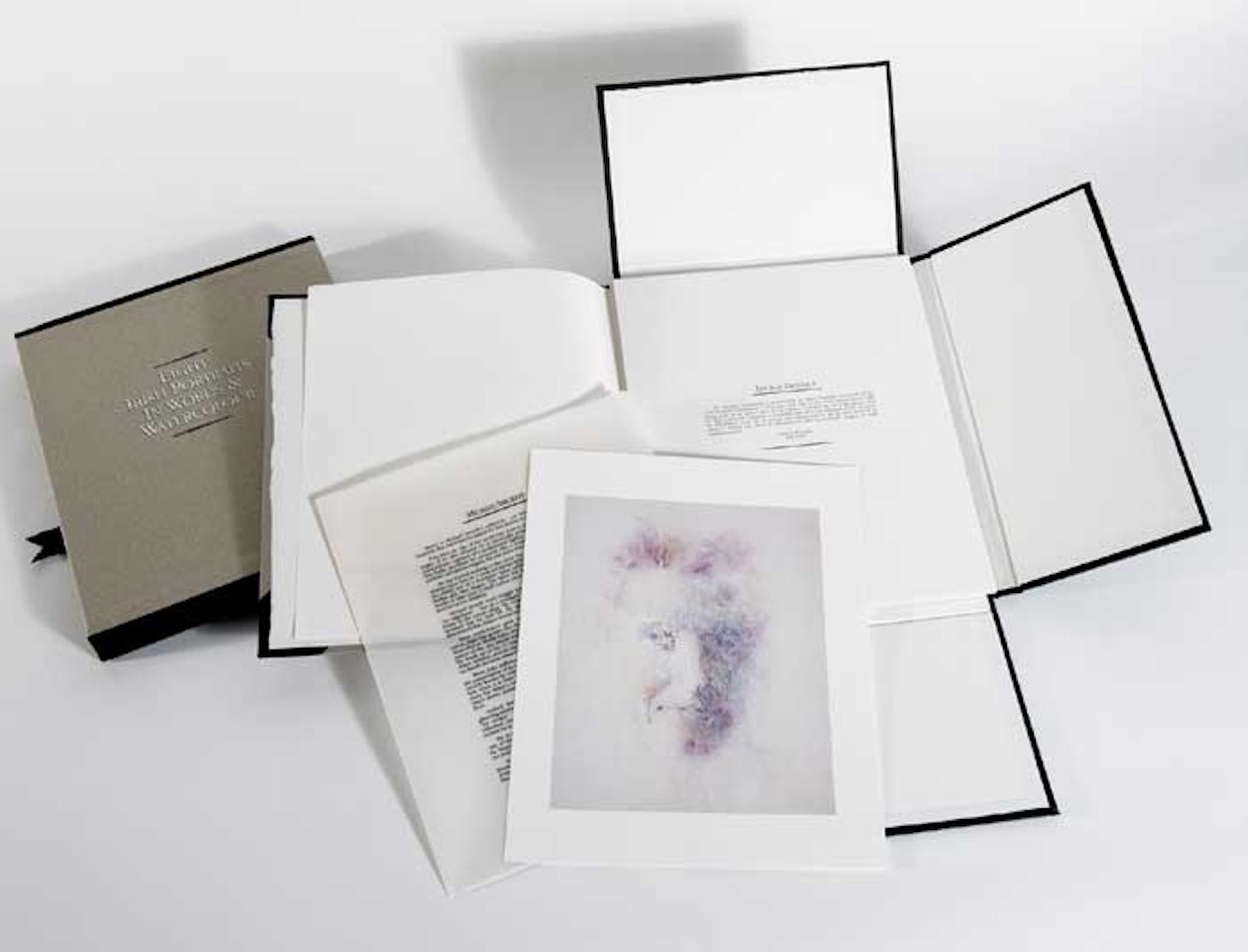 EIGHT IRISH PORTRAITS IN WORDS AND WATERCOLOUR by Louis Le Brocquy