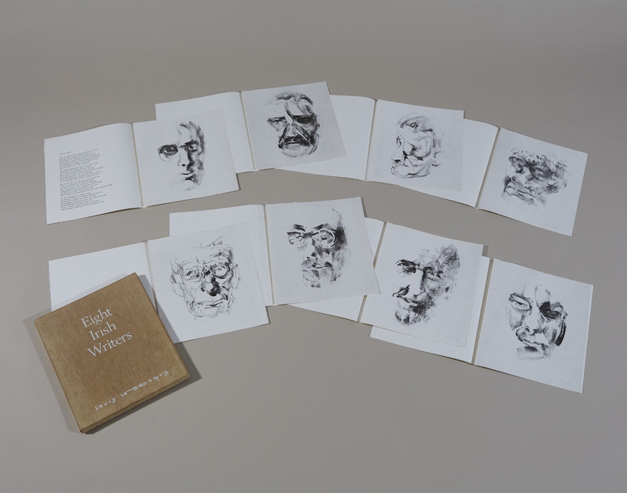 EIGHT IRISH WRITERS by Louis Le Brocquy