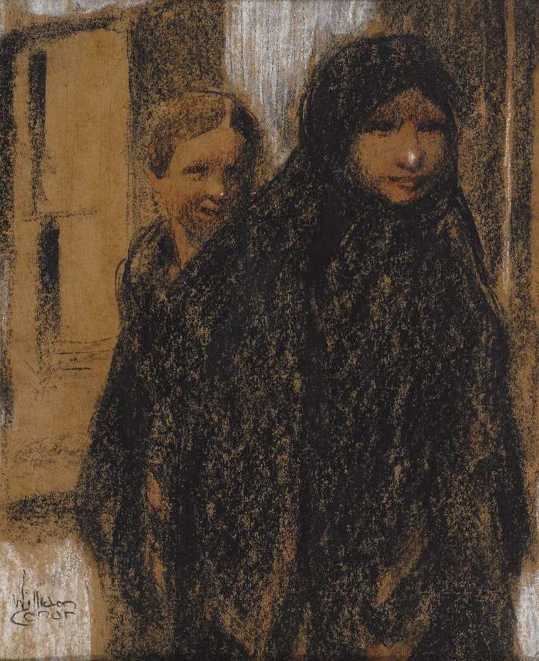 TWO FIGURES by William Conor