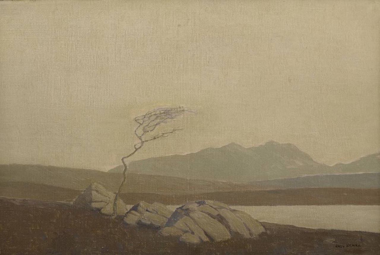 THE ONLY TREE IN THE BURREN by Paul Henry