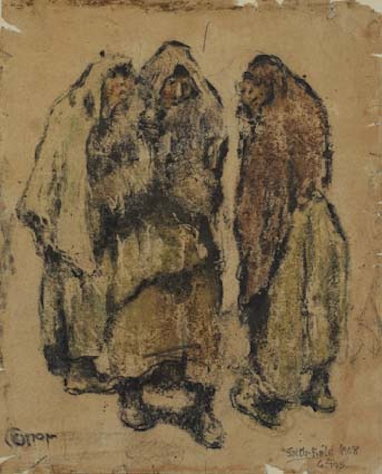 THREE SHAWLIES by William Conor