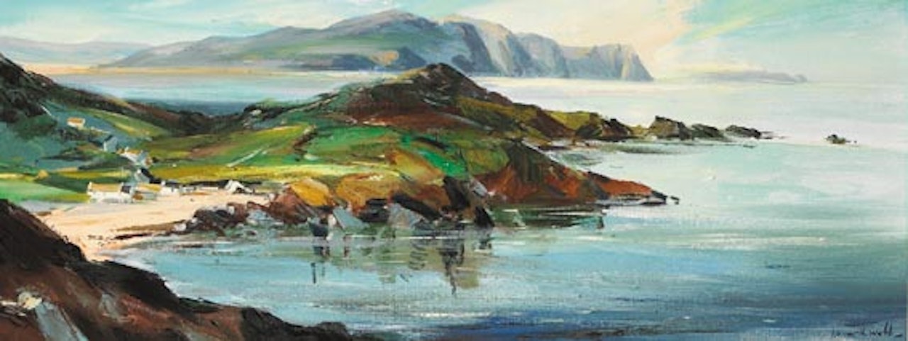 HORN HEAD AND DOOEY VILLAGE, ATLANTIC DRIVE, COUNTY DONEGAL by Kenneth Webb