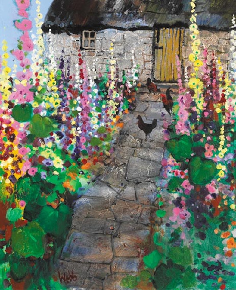 UP THE GARDEN PATH (COTTAGE GARDEN) by Kenneth Webb