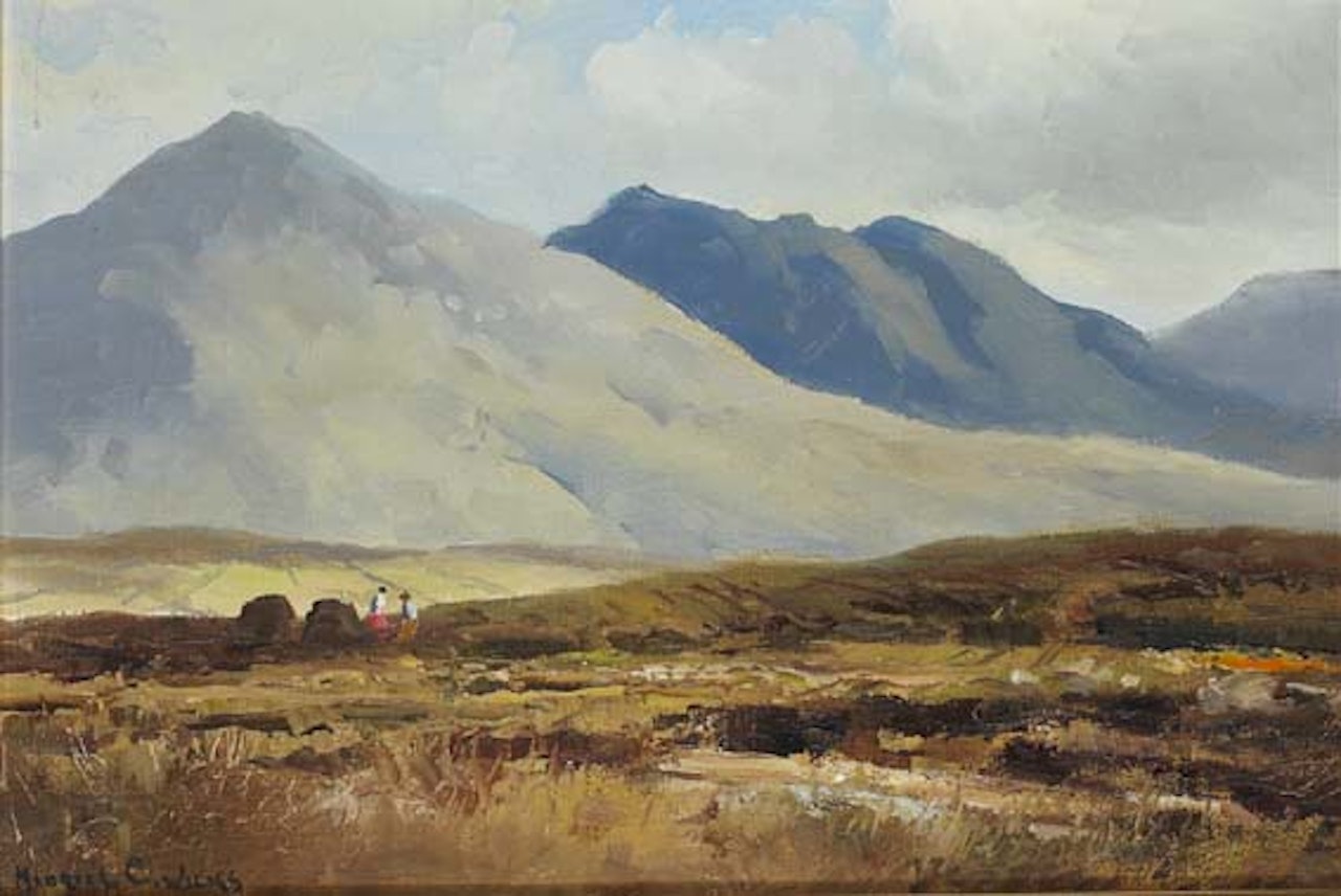 IN INAGH VALLEY, CONNEMARA by Maurice Canning Wilks