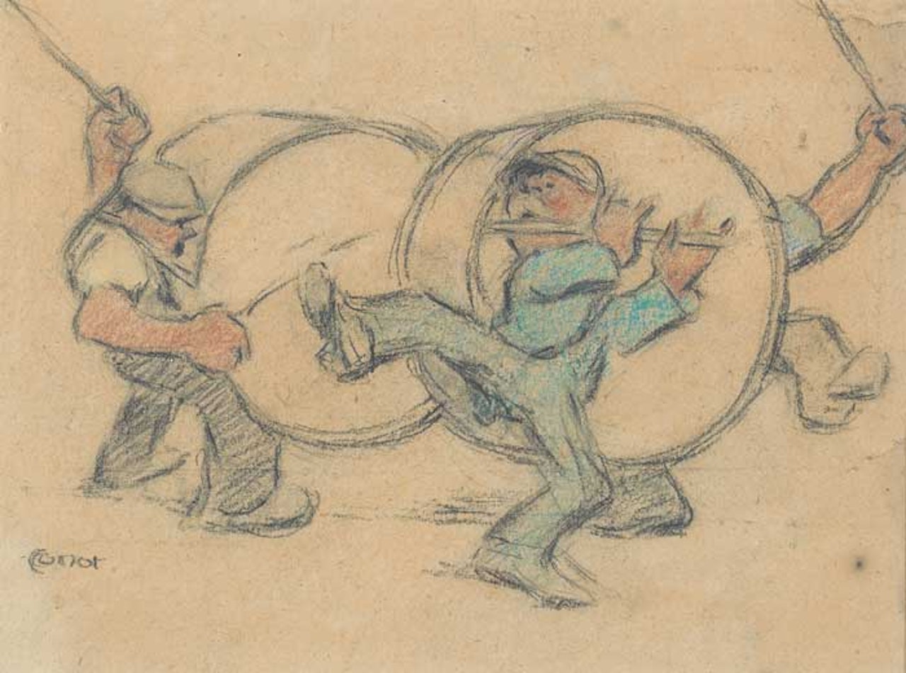 DRUM AND FIFES by William Conor