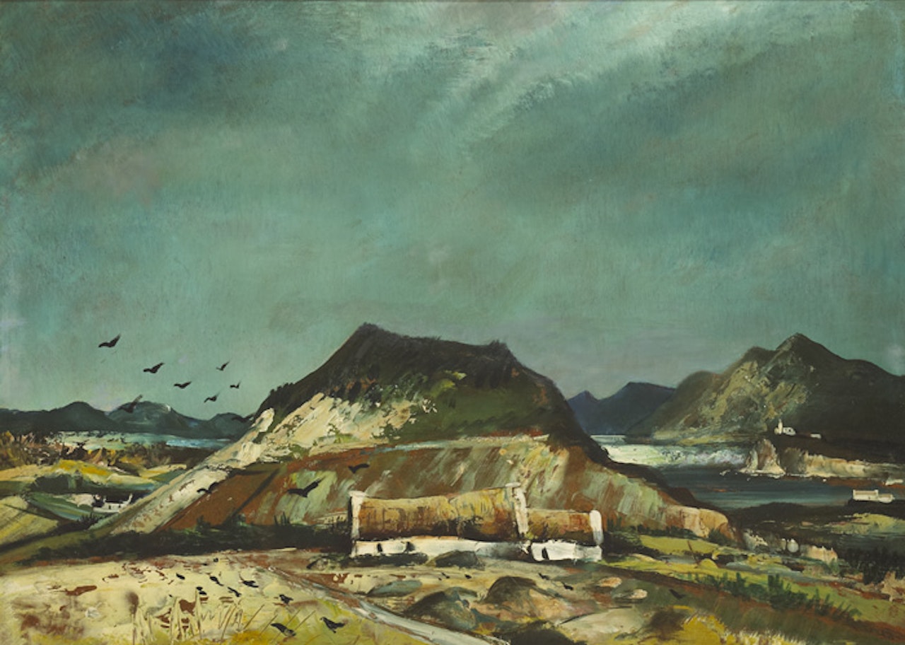 AFTER THE HARVEST, LOUGH SWILLY, COUNTY DONEGAL by Daniel O'Neill
