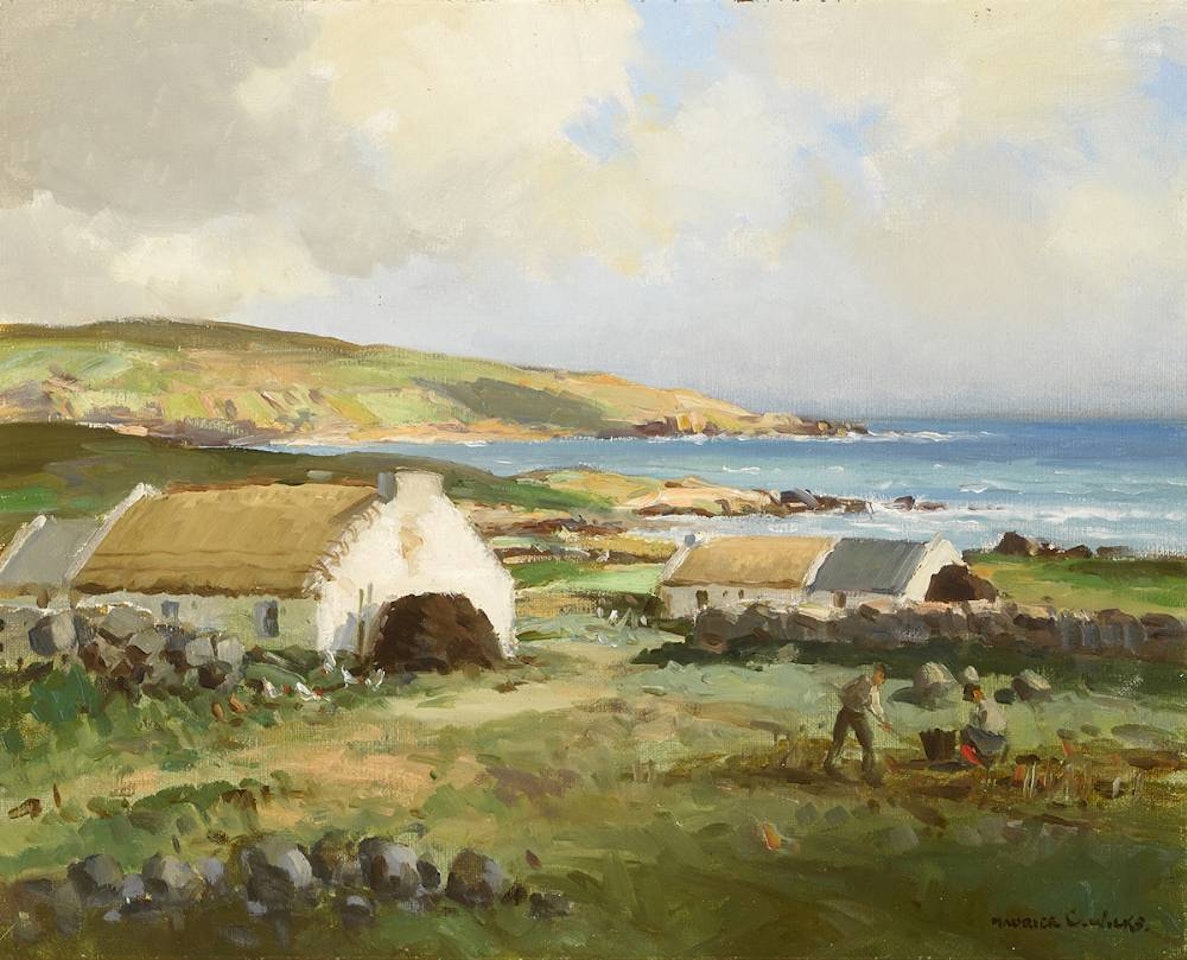 ON THE ROSS"S COAST, COUNTY DONEGAL by Maurice Canning Wilks