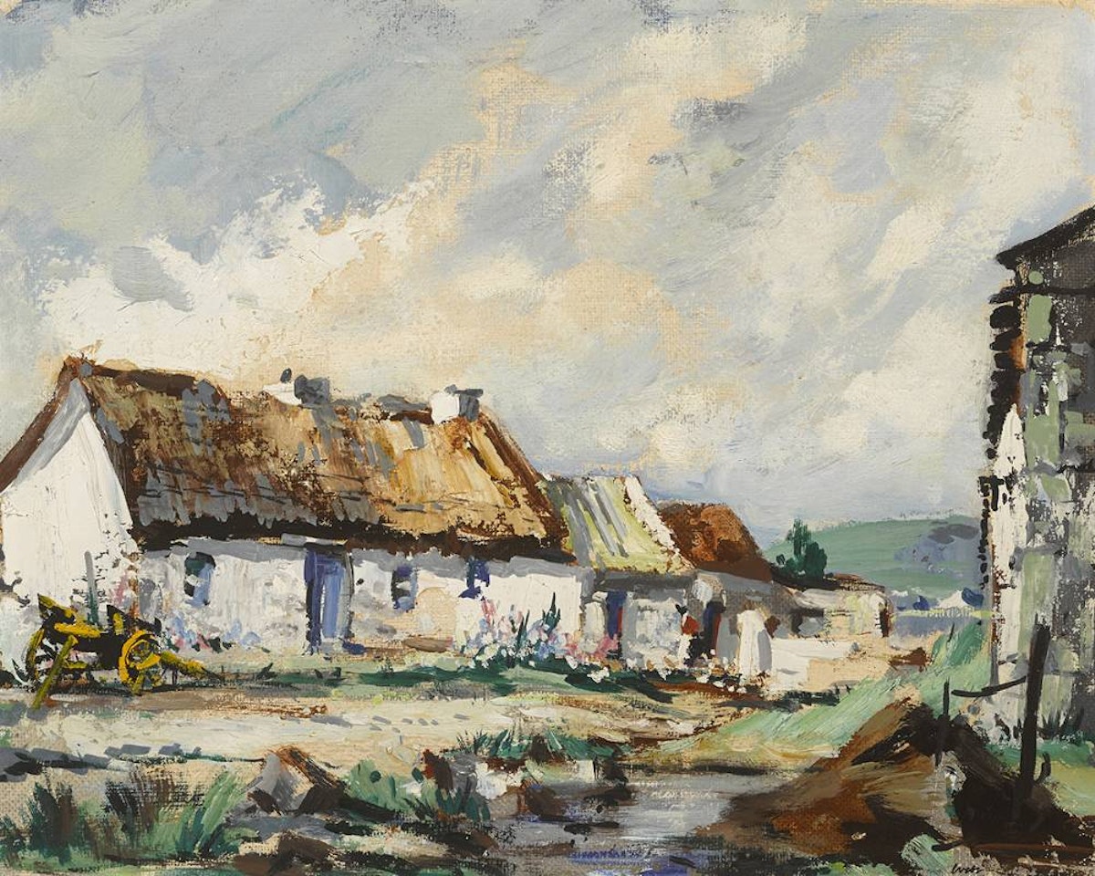 AN ULSTER FARMHOUSE by Kenneth Webb