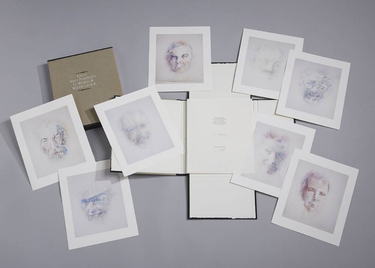 EIGHT IRISH PORTRAITS IN WORDS AND WATERCOLOUR by Louis Le Brocquy