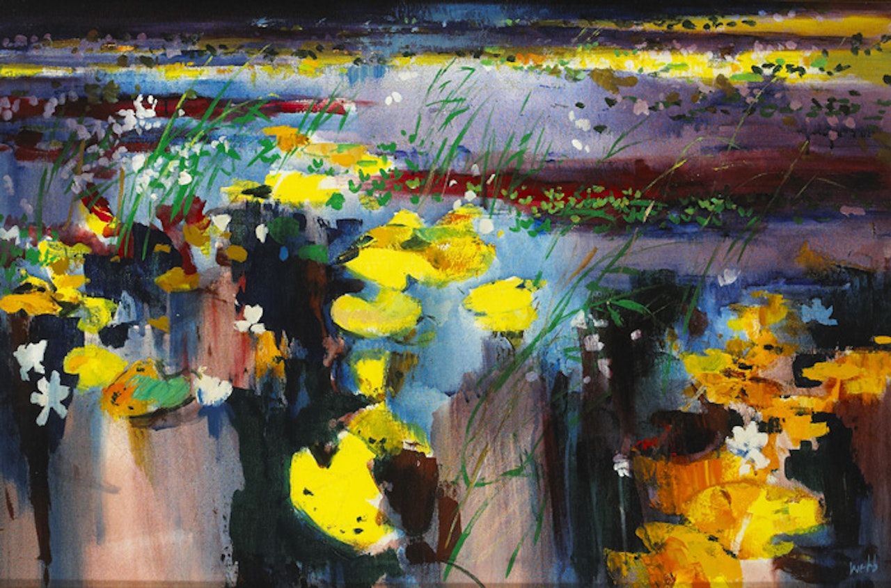 WATERLILIES by Kenneth Webb