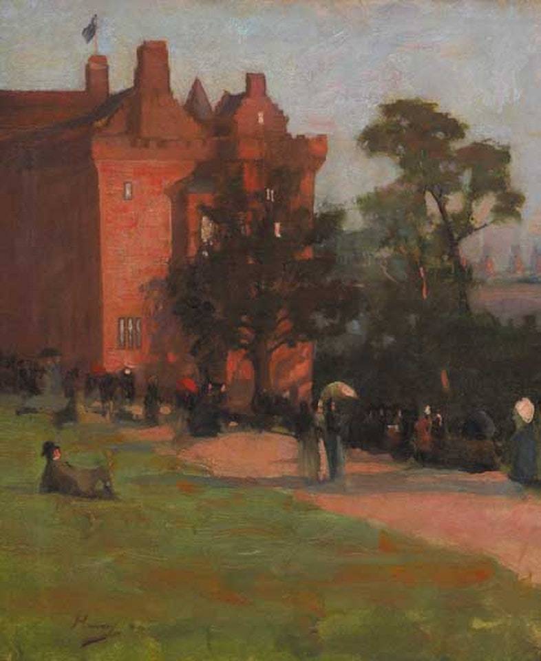 BISHOPS PALACE, GLASGOW by John Lavery