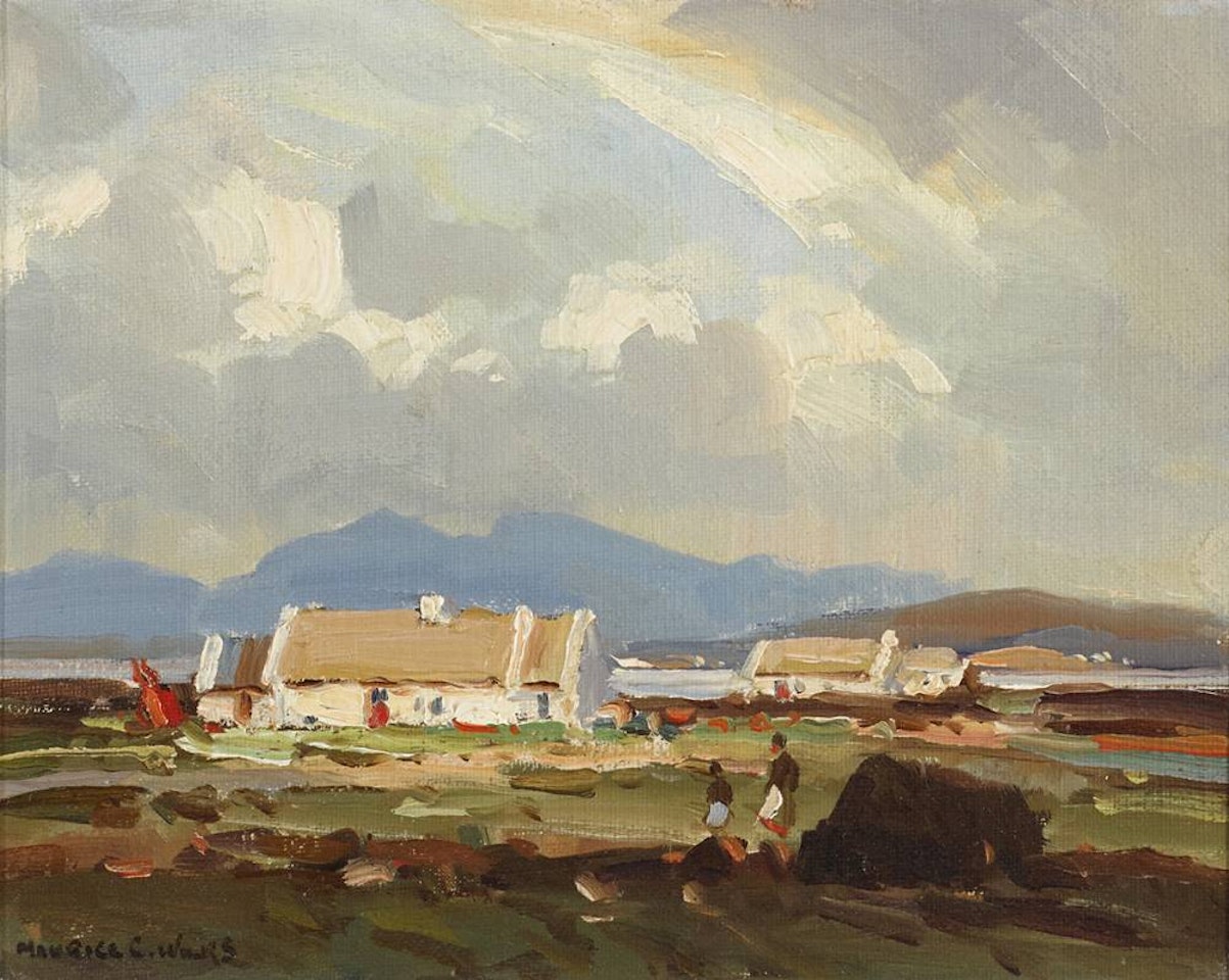 CONNEMARA LANDSCAPE by Maurice Canning Wilks