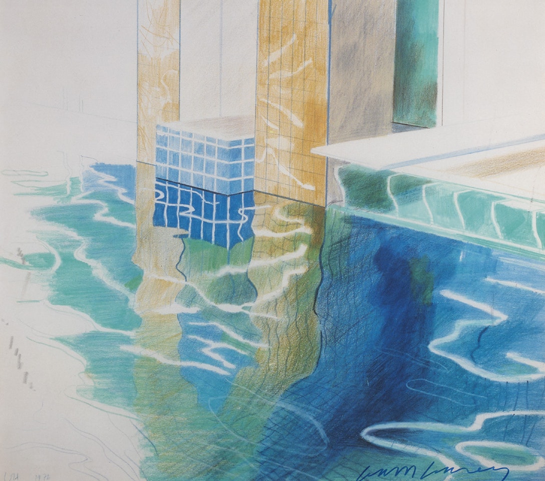 POOL by David Hockney